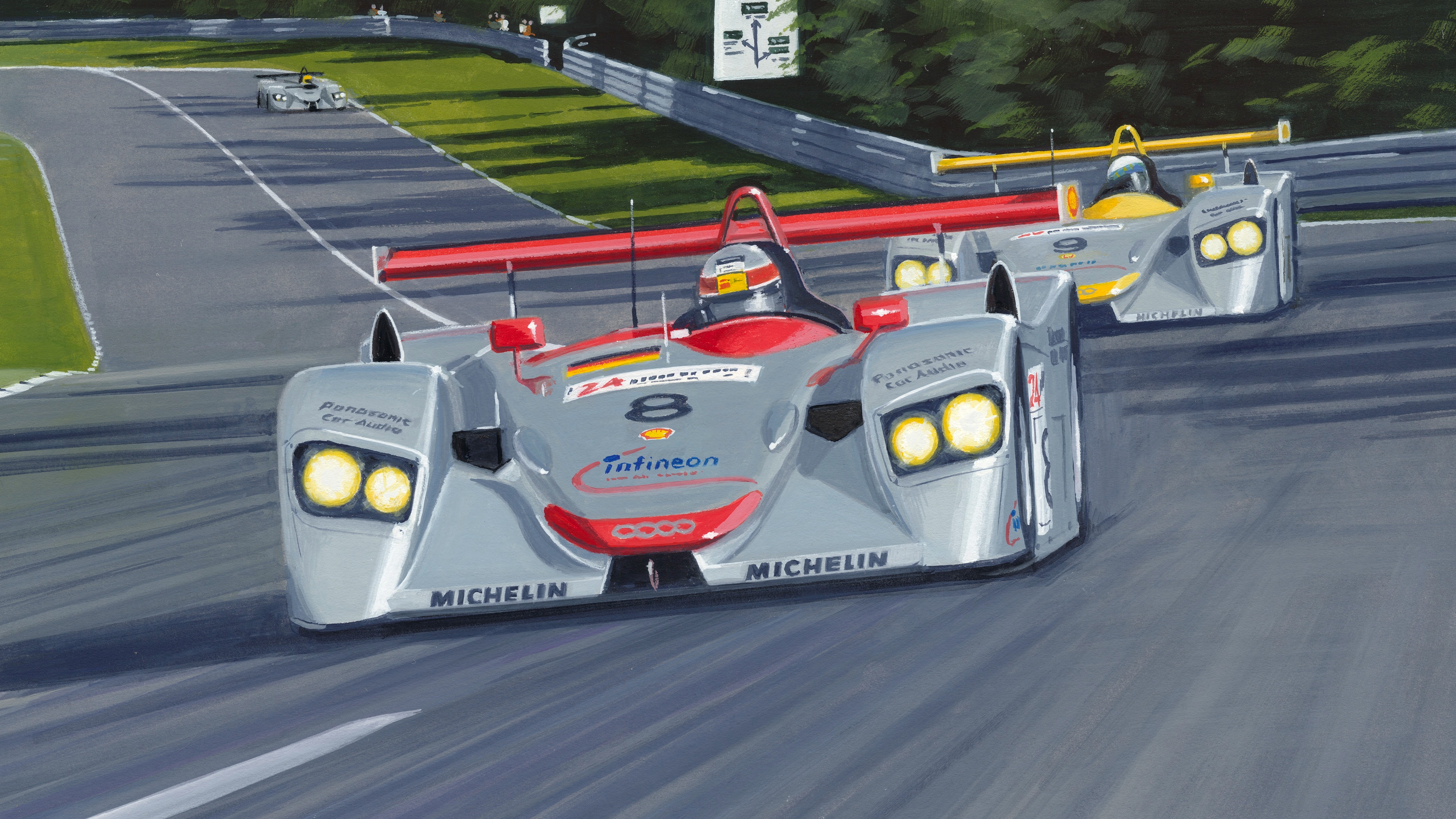 Audi R8 LeMans winner
